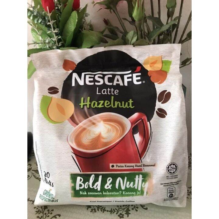 Nescafe Latte Hazelnut Coffee Sticks X G G Per Pack From