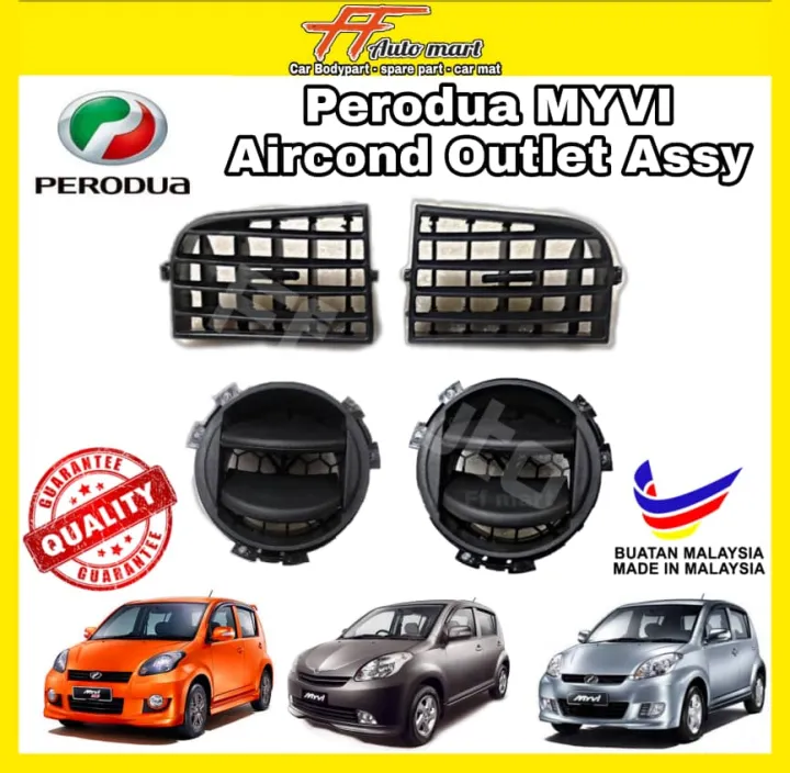 Perodua Myvi First Model Aircond Outlet Vent Sleeve Bilah Aircond Myvi