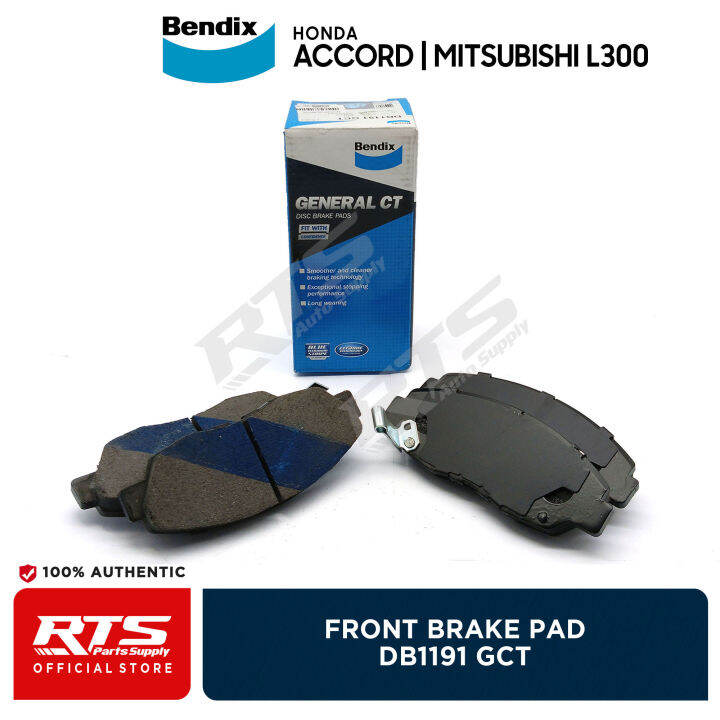 Bendix Front Brake Pad Mitsubishi L Van Db Gct