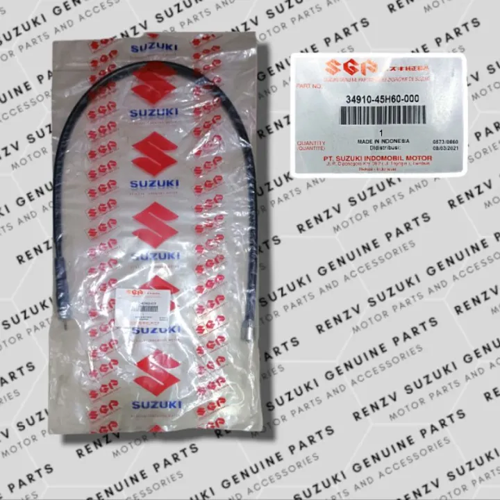 Immediate Delivery SPEEDOMETER CABLE PER PIECE SGP SUZUKI GENUINE