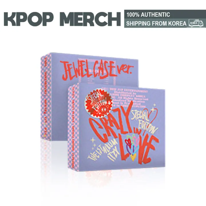 Itzy The St Album Crazy In Love Special Edition Jewelcase Ver