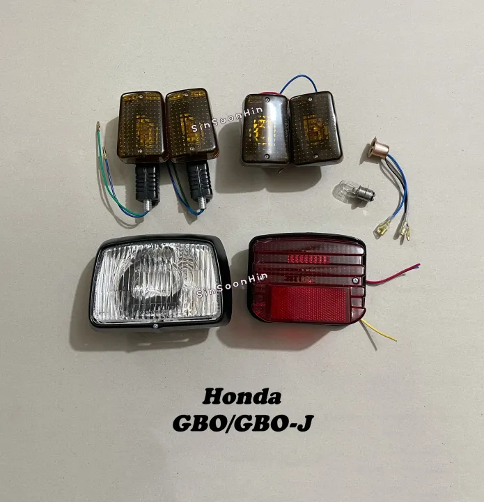 Honda GBOJ GBO J GBO Head Lamp Front Rear Signal Lamp Tail Lamp