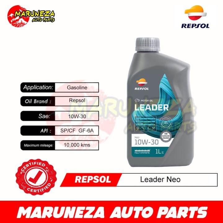 Ready Stock Repsol Neo API SP 10W30 100 Fully Synthetic 1L Lazada PH