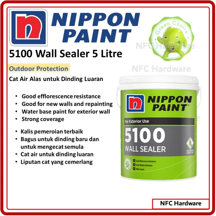 Nippon Paint Wall Sealer Litre Lazada