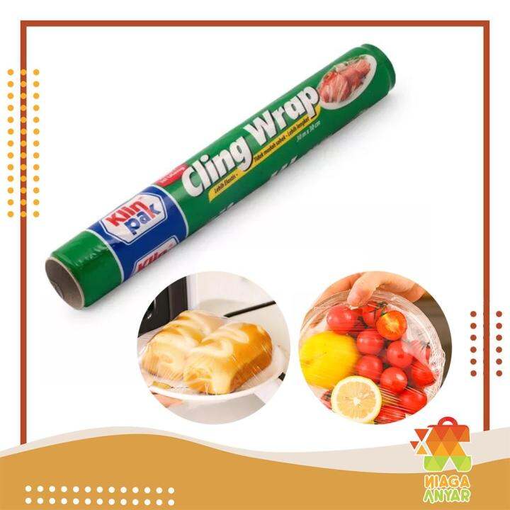 Klinpak Cling Wrap Refill 30m X 30cm Klin Pak Cling Wrap Plastik