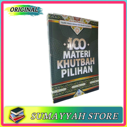 Buku 100 Materi Khutbah Pilihan ZAM ZAM Lazada Indonesia