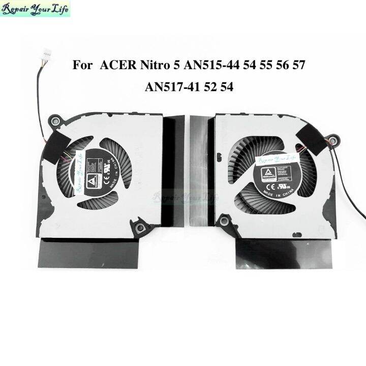 CPU GPU Laptop Cooling Fans Cooler For Suitable Fo Acer Nitro 5 AN517