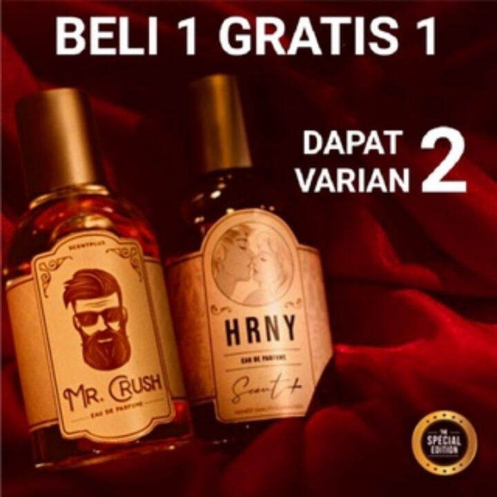 Promo Paket Hemat Beli Dapat Parfum Hrny Mr Crush Staycation