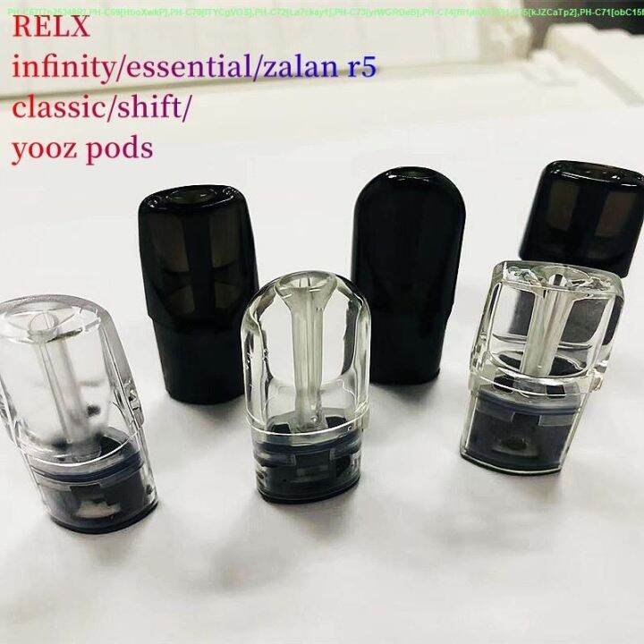 Relx Vape Infinity Essential Classic Shift Zalan R5 Yooz Pods Pod