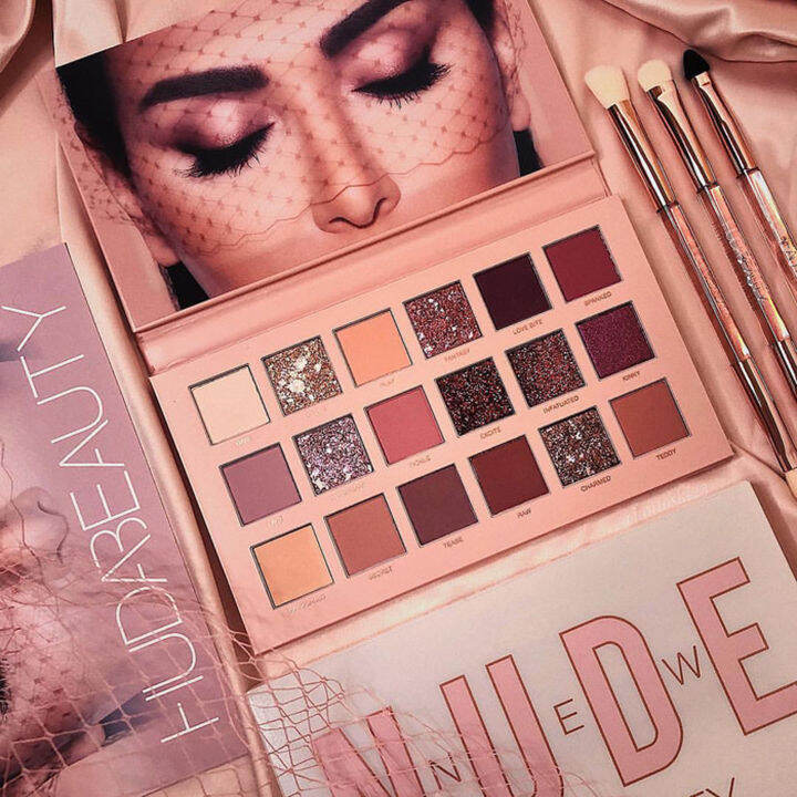 HUDA NUDE PALETTE Eyeshadow Huda Beauty New Nude Eyeshadow 18 Color