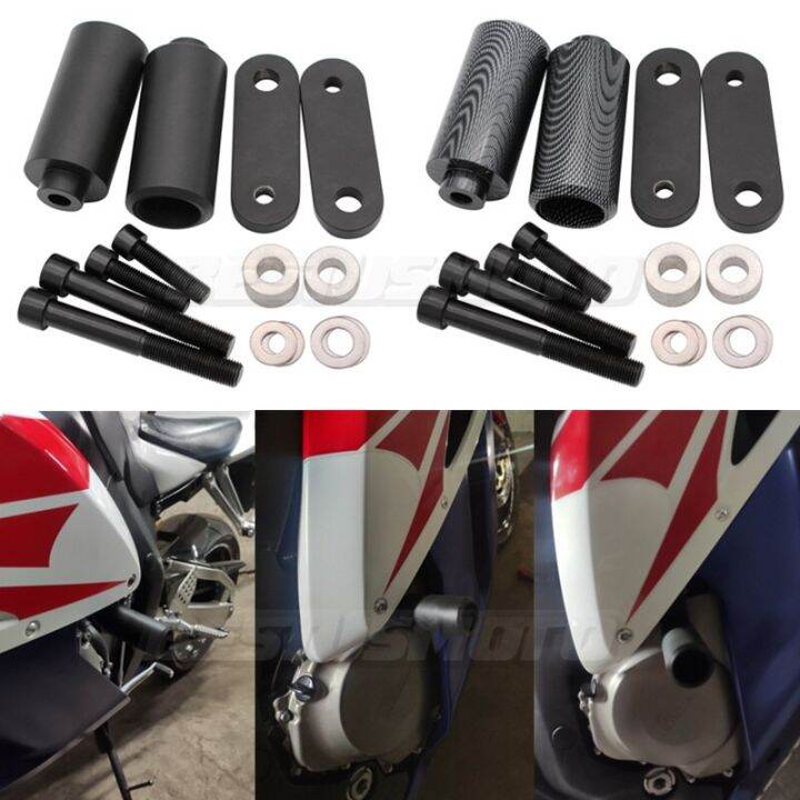 Motorcycle Accessories No Cut Frame Sliders Crash Falling Protection