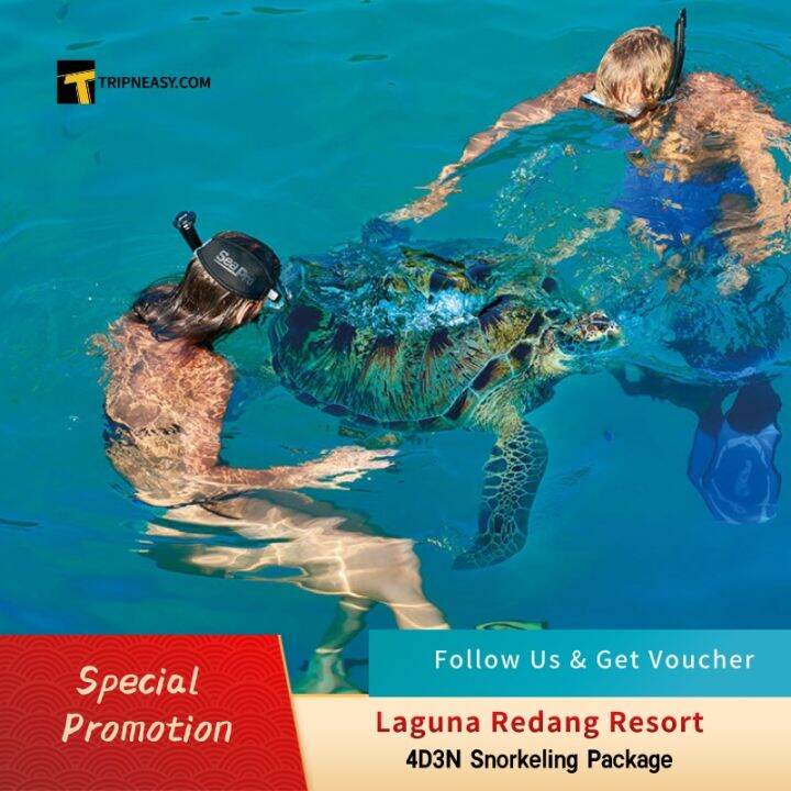 Tripneasy 4D3N Laguna Redang Island Resort Full Board Deluxe Snorkeling