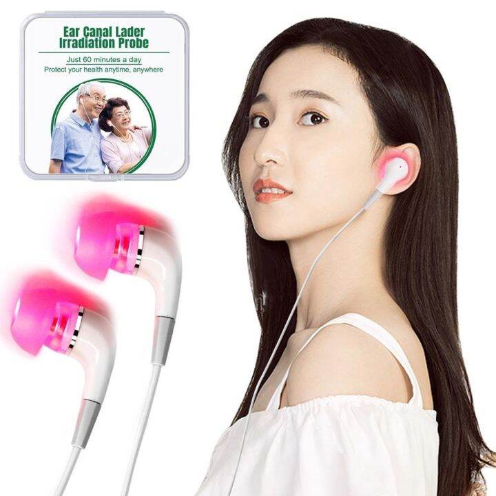 Tinnitus Ear Laser Therapy Irradiation Laser Physiotherapy Earplug