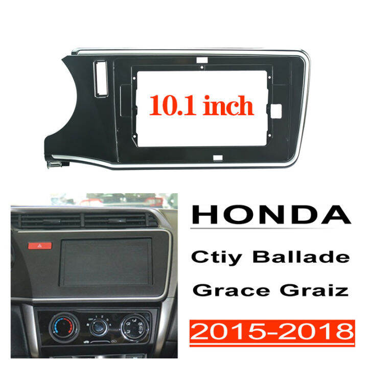 Hys Din Stereo Panel Fit For Honda City Ballade Grace Graiz