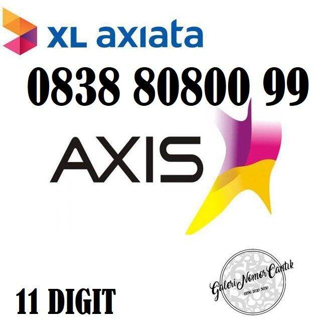 Kartu Perdana Nomer Cantik Axis Axiata 4G READY Nomor PILIHAN TERBAIK