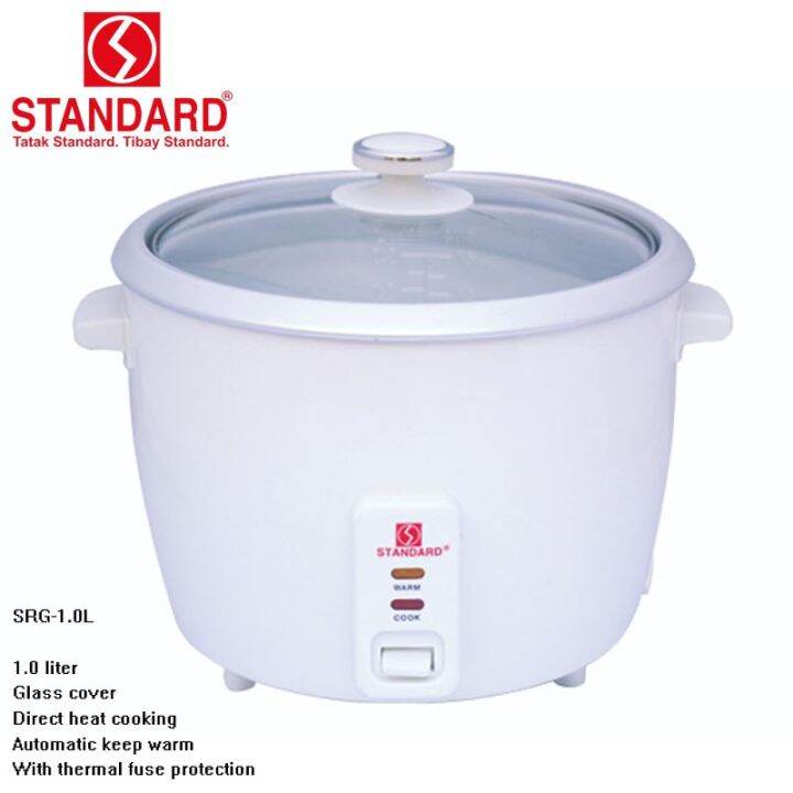 STANDARD SRG 1 0L 5 Cups Rice Cooker Lazada PH