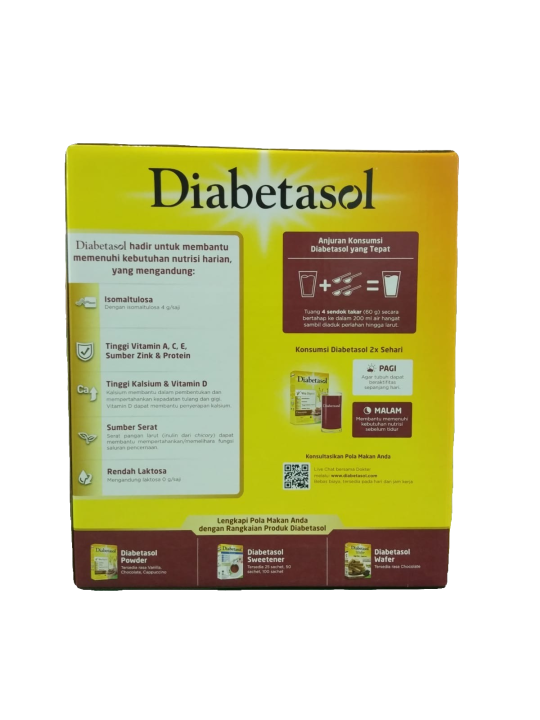 DIABETASOL SUSU ISI 1000 GR 2 SACHET 500 GR RASA COKELAT Lazada Indonesia