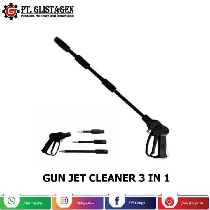 Gun Jet Cleaner 3 In 1 Spray Gun Stick High Pressure Lazada Indonesia