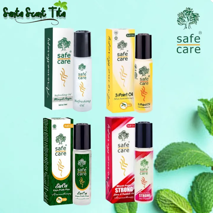 Safe Care Minyak Angin Aromatherapy Wind Oil Roll On 10ml Lazada PH