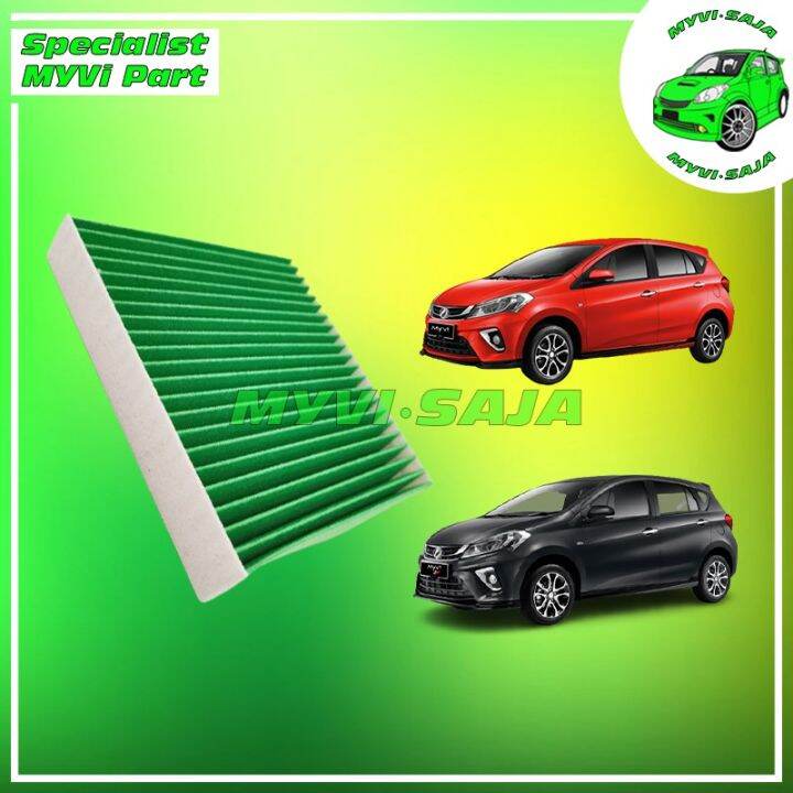 Oem Green Perodua Alza Aruz Bezza Axia Myvi Lagi Best Aircond Cabin