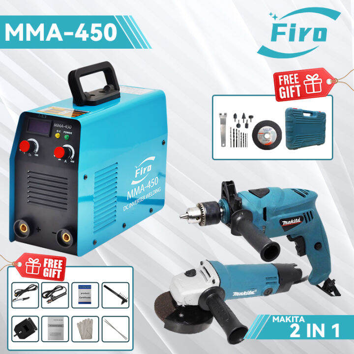 3IN1 MMA 500 MMA 450 Portable IGBT Inverter Welding Machine 2in1