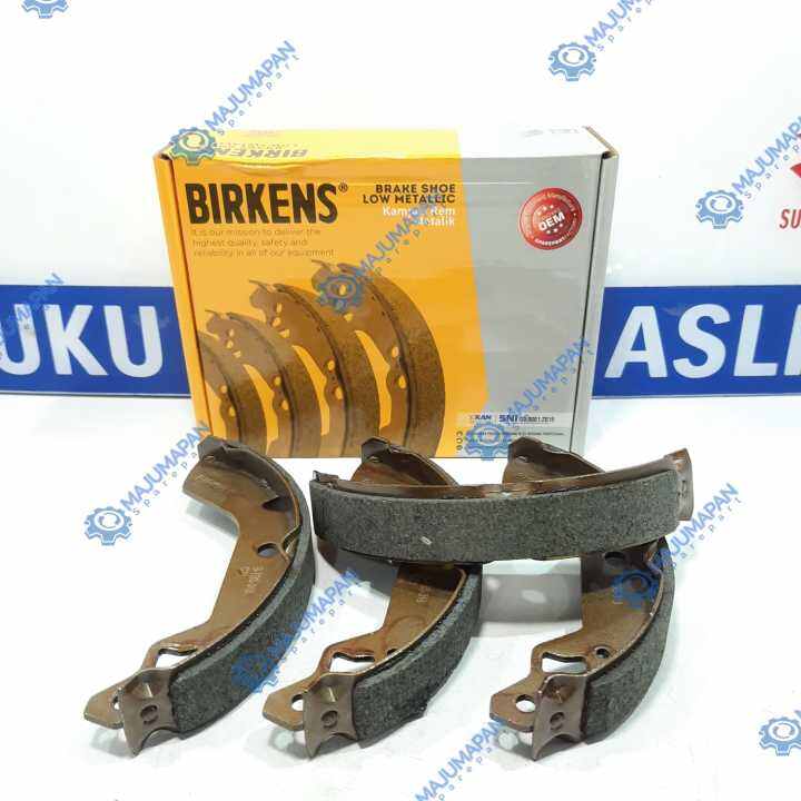 BRAKE SHOE KAMPAS REM BELAKANG TOYOTA AGYA DAIHATSU AYLA BRK Lazada