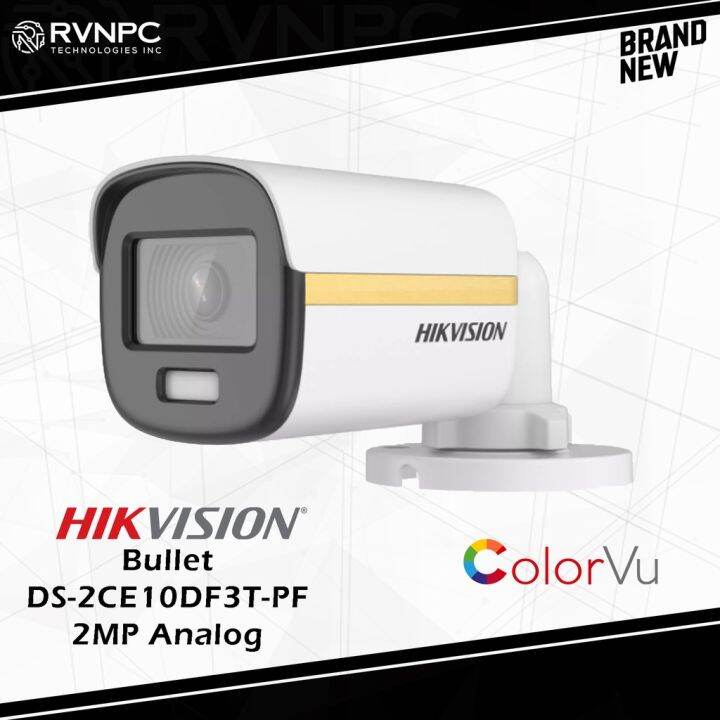 Hikvision Colorvu 4In1 2Mp Weatherproof Full Time Color Cctv Bullet