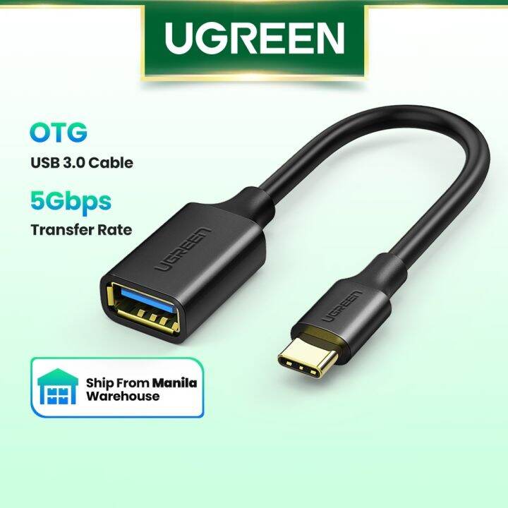 UGREEN USB C To Adapter Type OTG Cable Male 3 0 A Female Connector For