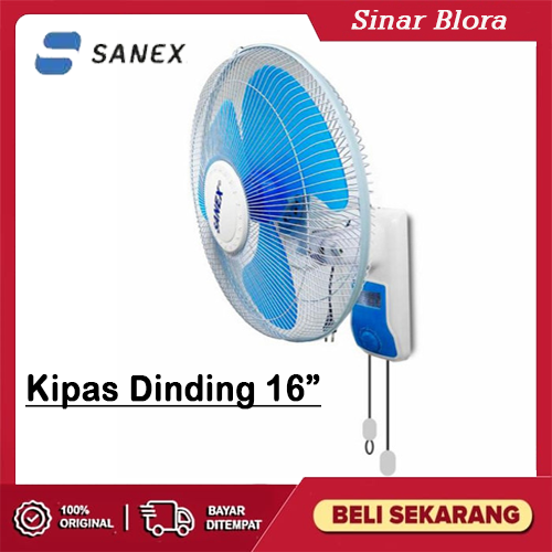 Kipas Angin Dinding Tembok Sanex Wall Fan Sanex Lazada