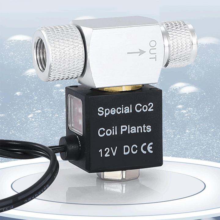 Aquarium Co Solenoid Valve Regulator Waterproof Low Temperature Fish