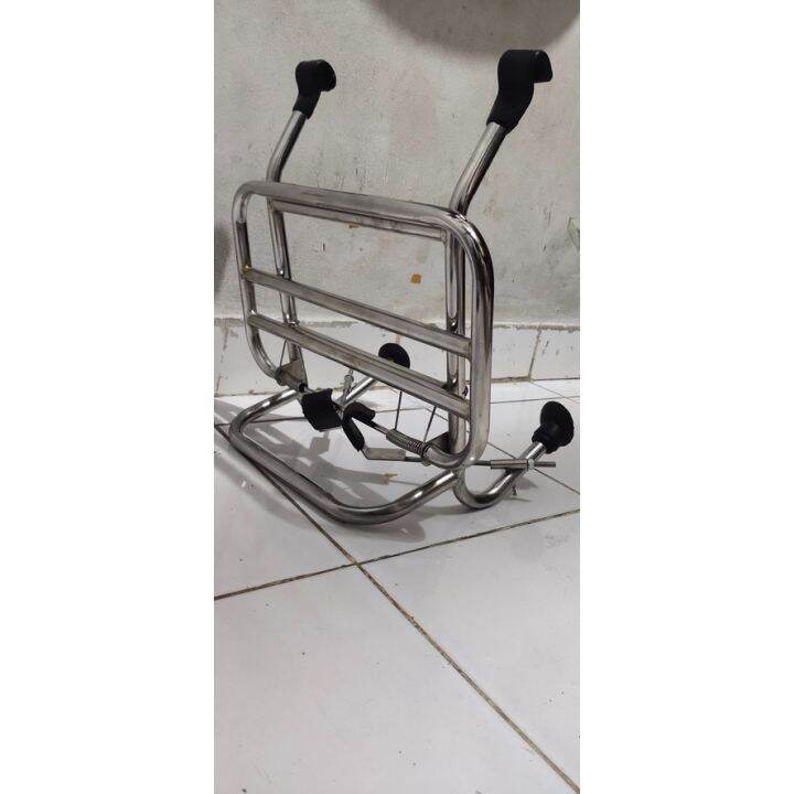 Rak Depan Front Rack Versi Lebar Chrome Vespa Super Sprint Px Ps