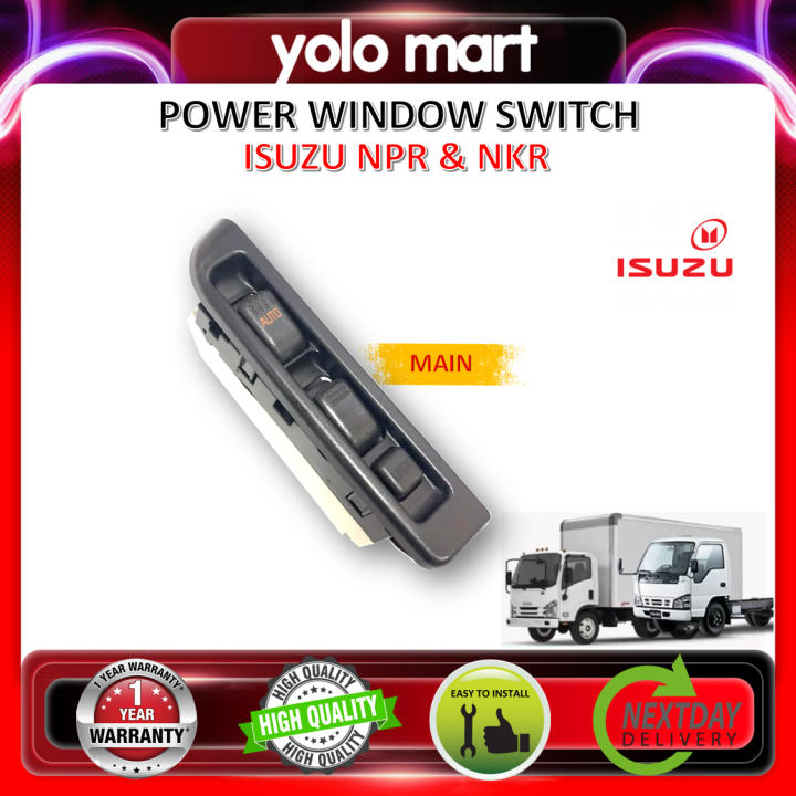 Isuzu Npr Nkr Main Power Window Switch Hicom Lorry Truck Ton