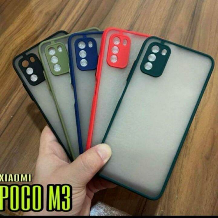 Xiaomi Poco M Case Dove Camera Matte Mychoice Slim Case Fuze