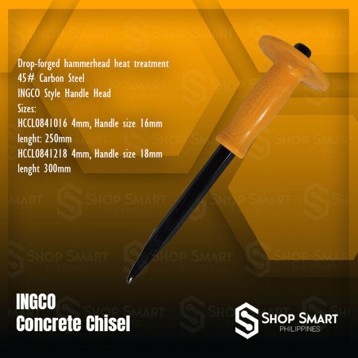 Ingco Concrete Chisel HCCL0841016 250mm HCCL0841218 300mm Lazada PH