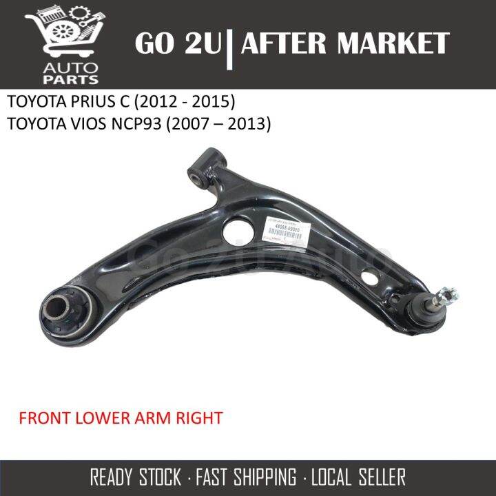 Front Lower Arm Right Toyota Vios Ncp Toyota Prius C Lazada