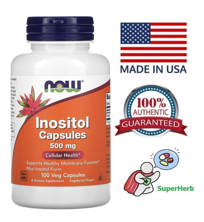 Now Foods Inositol Capsules Mg Veg Capsules Lazada Ph