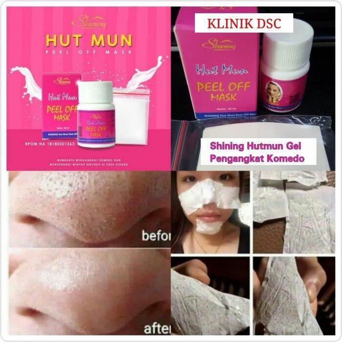 Bisa Cod Hutmun Gel Gel Pengangkat Komedo Hut Mun Original Lazada