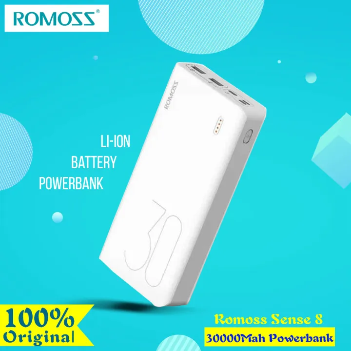 Original Romoss Powerbank Sense Sense Mah Power Bank