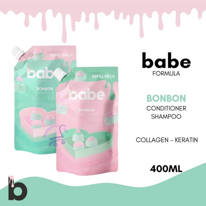 Original Babe Formula Bonbon Shampoo Conditioner With Collagen And