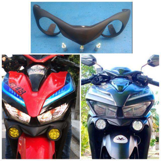 D3Honda Click Airscoop For Blue Water W Spacer And Tornilyo Lazada PH