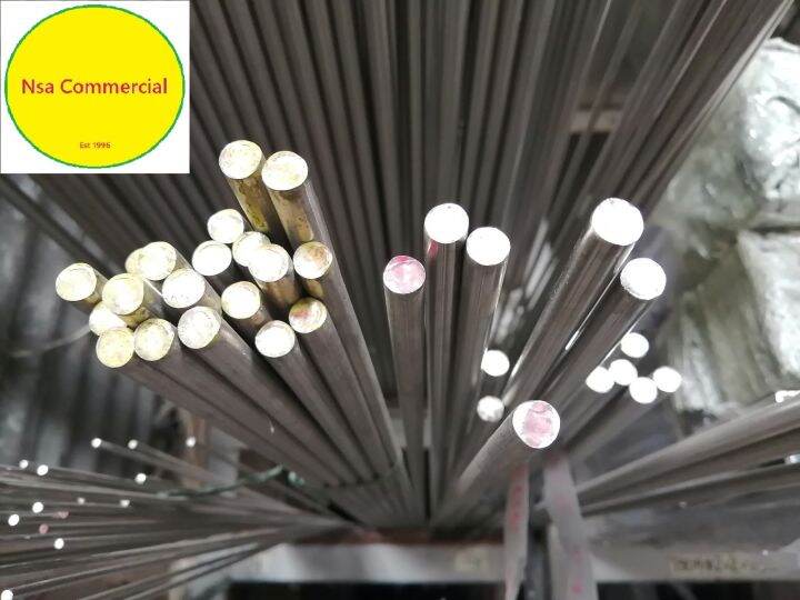 Stainless Steel Round Bar Shafting 3 8 X 1 Meter T304 1 Pack