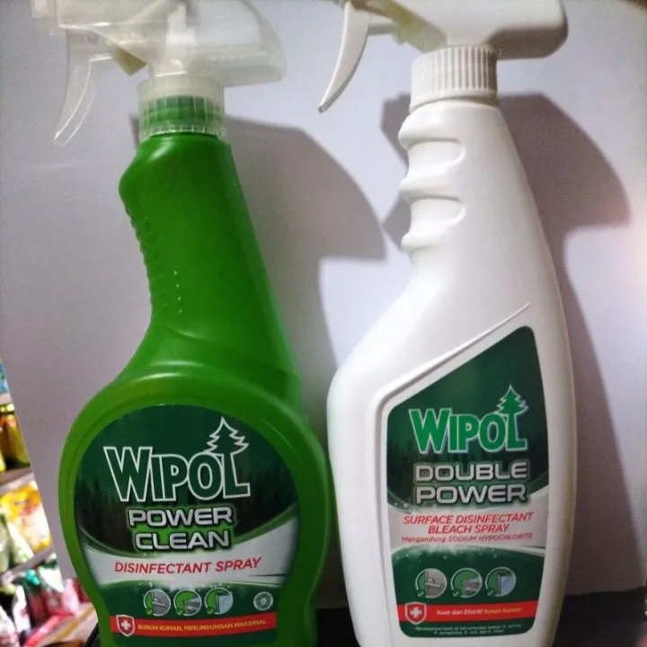 Wipol Double Power Surface Disinfectant Bleach Spray POWER CLEAN 500 ML