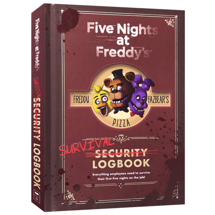 Five Nights At Freddy S Survival Logbook Colour Edition By Scott