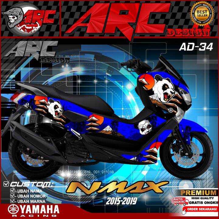 COD Decal Sticker Yamaha Nmax 155 Old Fullbody 2015 2016 2017 2018