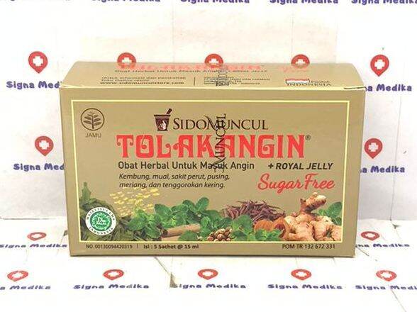 Tolak Angin Bebas Gula Isi Sachet Free Sugar Lazada Indonesia