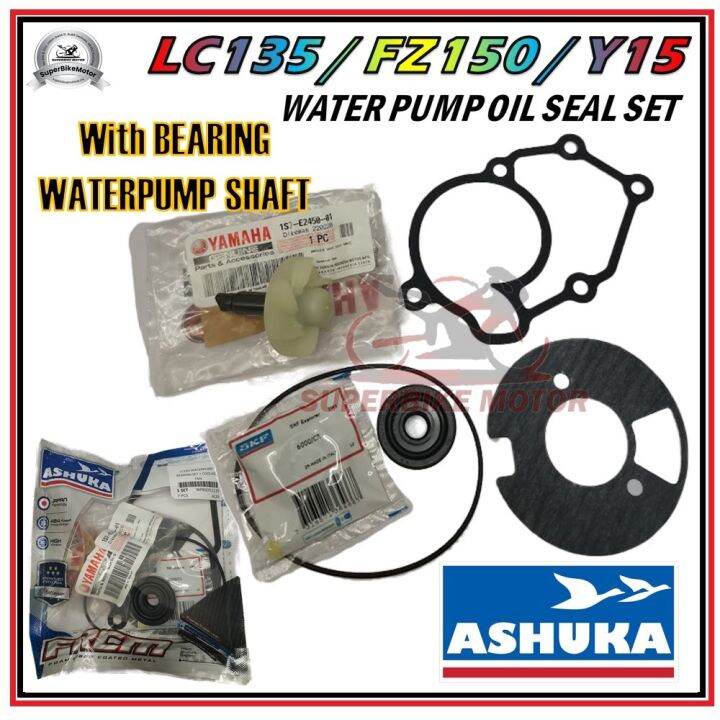 YAMAHA LC135 FZ150 Y15 ASHUKA Water Pump Oil Seal Set With