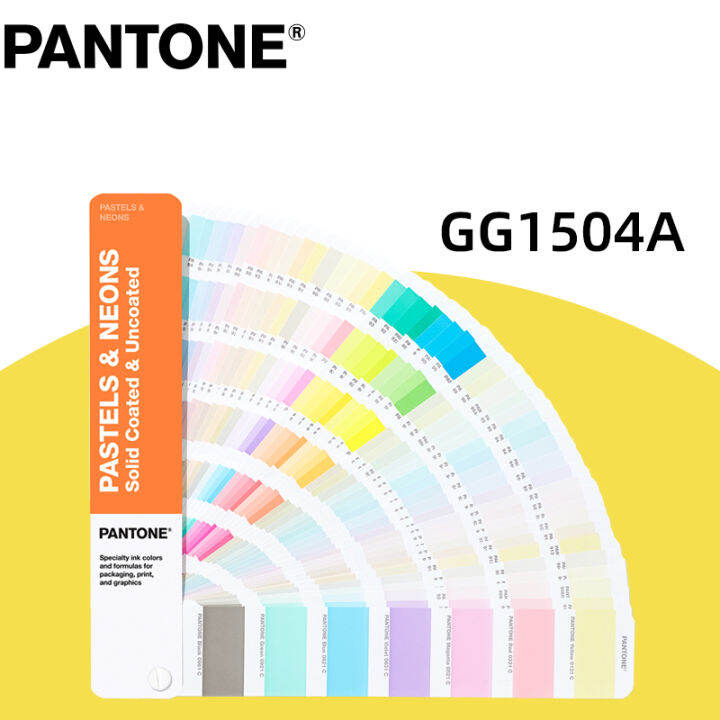 Pantone Pastels Neons Guide Coated Uncoated Gg A Lazada Ph