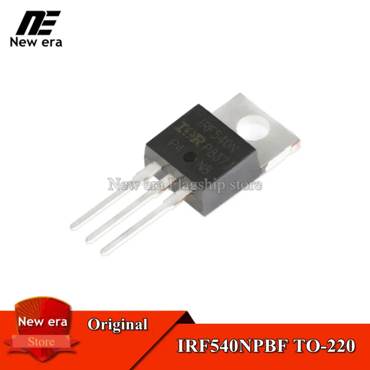 10Pcs Original IRF540NPBF TO 220 IRF540N TO220 33A 100V MOSFET N