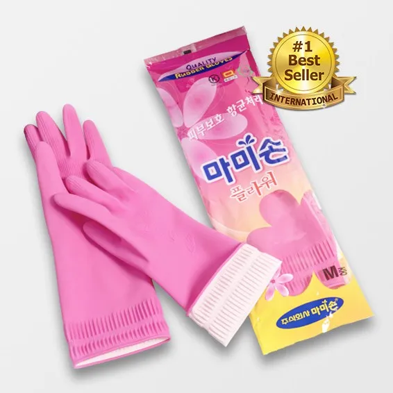 Mamison Kitchen Gloves Korean Latex Rubber Gloves No 1 Lazada PH