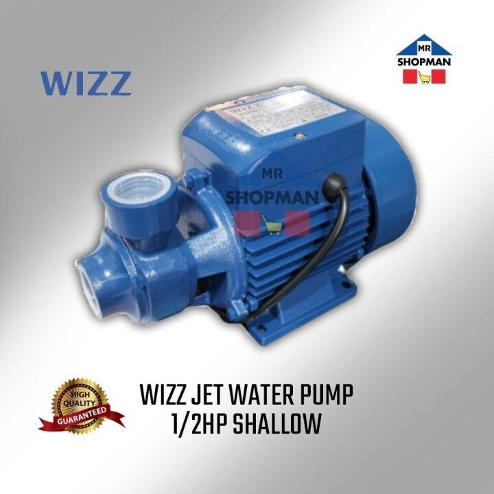 Wizz Jet Water Pump 1 2HP 0 5hp Shallow Lazada PH